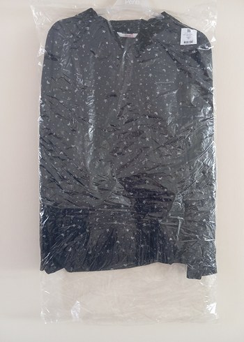 Penti Yıldız Desenli Siyah Pijama Takımı - Görsel 2