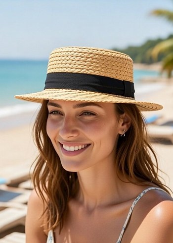 Penti hasır şapka - Görsel 7