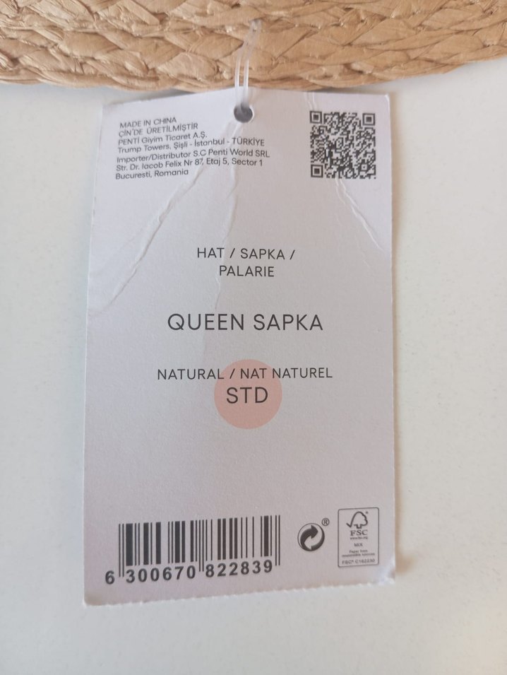 Penti hasır şapka - Görsel 4