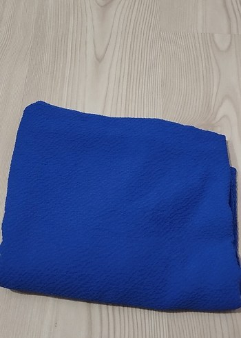 Kadın Mavi Drapeli Sıcak Şal penye şal 5 şal - Görsel 6