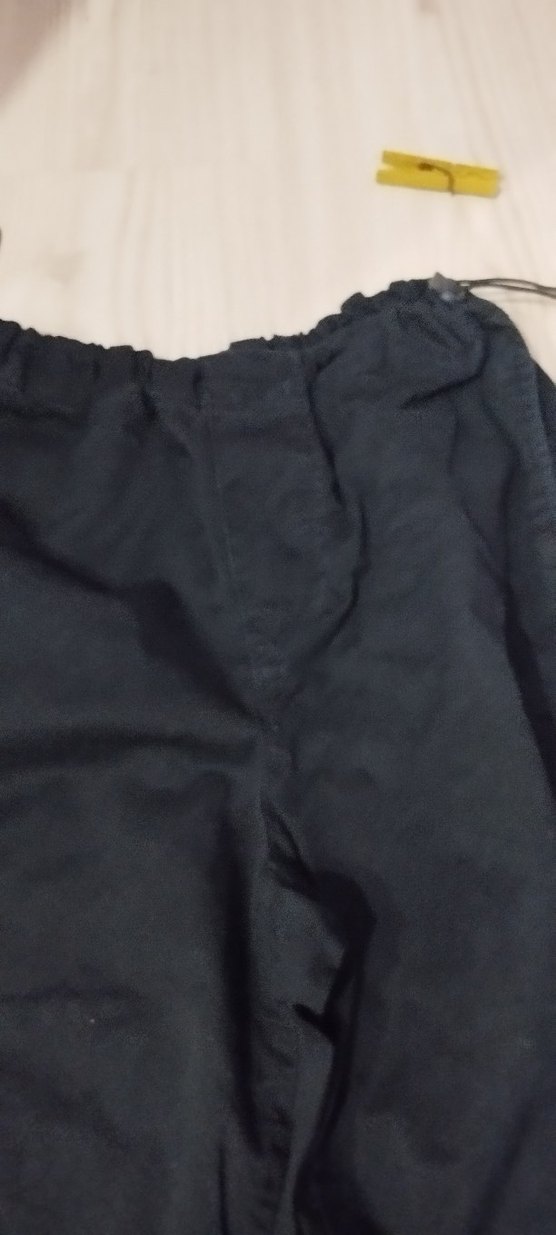 Kadın Siyah Rahat Kesim Fermuarlı Pantolon - Görsel 2