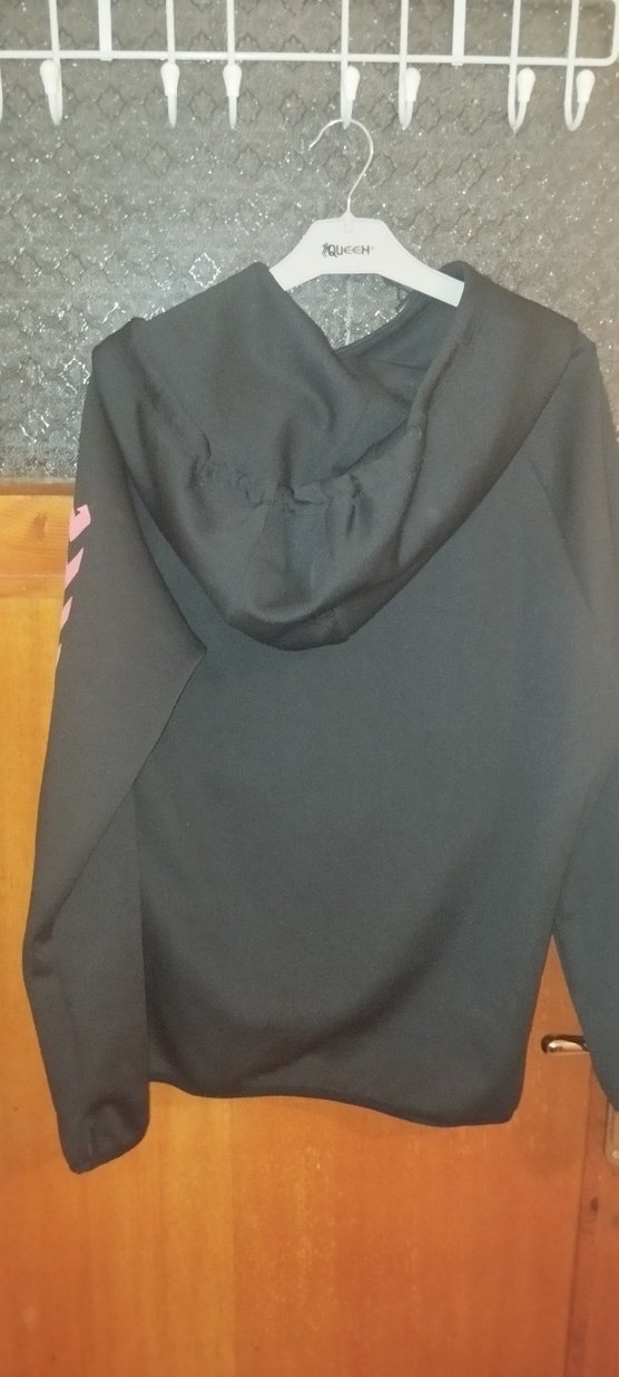 Hummel Siyah Fermuarlı Kadın Sweatshirt - Görsel 4