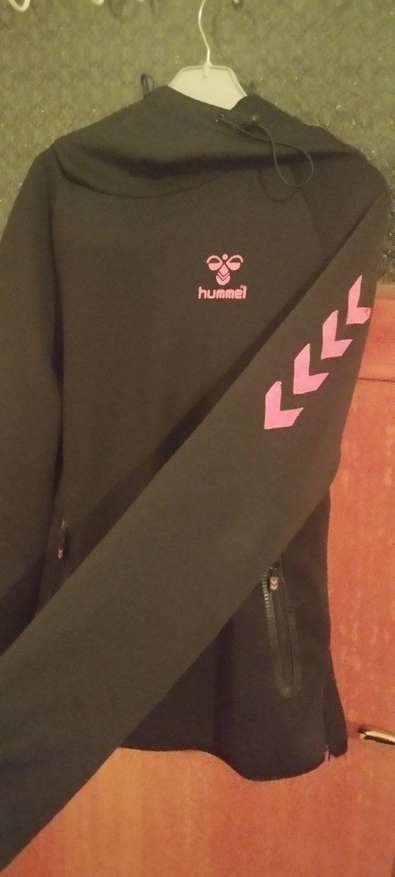 Hummel Siyah Fermuarlı Kadın Sweatshirt - Görsel 2