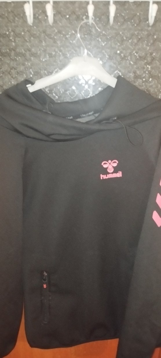 Hummel Siyah Fermuarlı Kadın Sweatshirt - Görsel 3