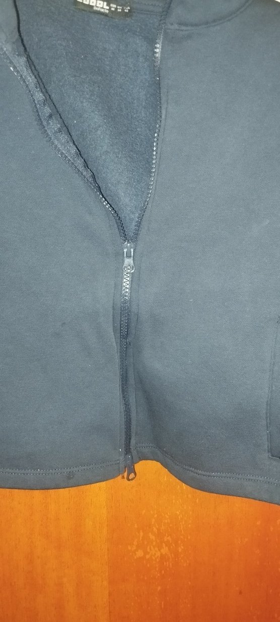 Gri Kısa Fermuarlı Kadın Ceket - Görsel 2