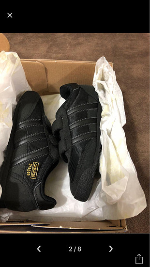 26 Beden siyah Renk Adidas dragon ayakkabi 