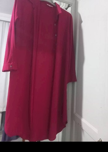 Yeşil Uzun Kollu Kadın Tunik - Görsel 2