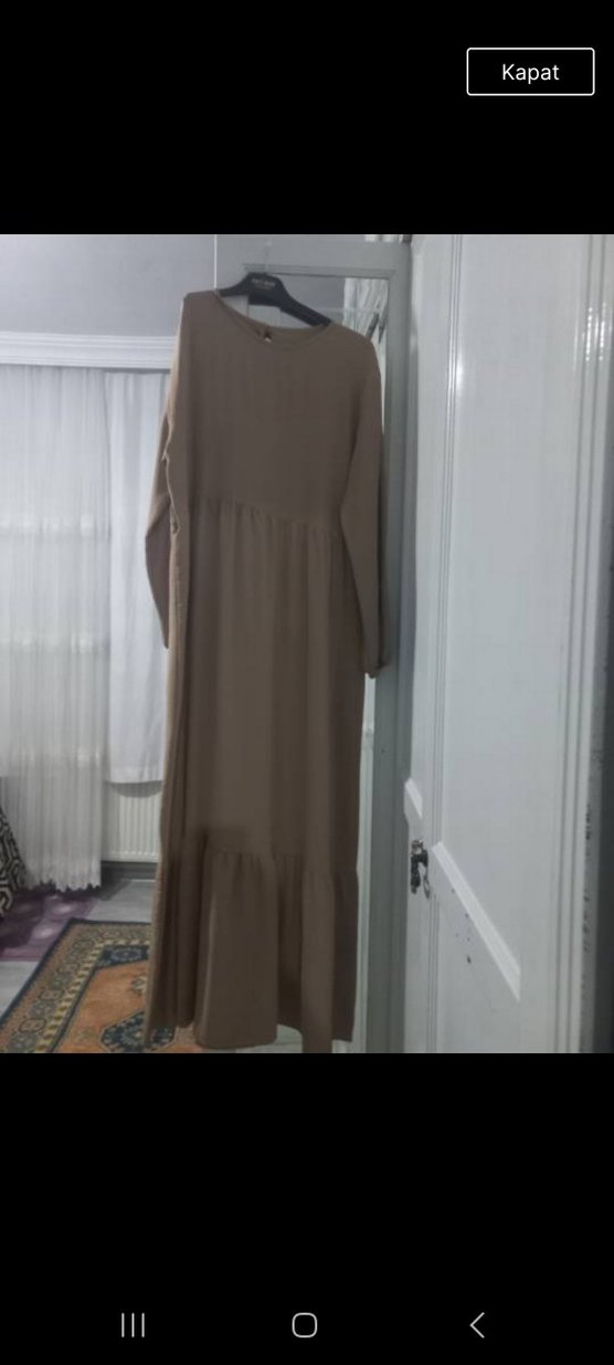 Yeşil Uzun Kollu Kadın Tunik - Görsel 3