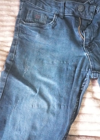 Gri Mavi Erkek Denim Pantolon - Görsel 3