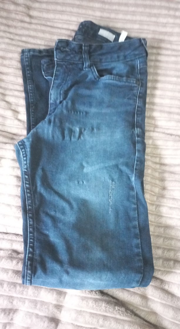 Gri Mavi Erkek Denim Pantolon - Görsel 4