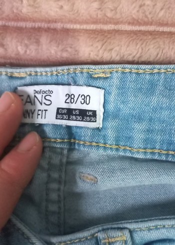 erkek Mavi Denim Normal Kesim Pantolon - Görsel 3
