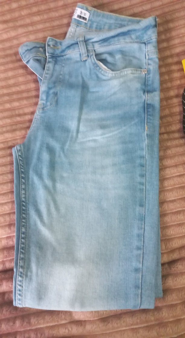 erkek Mavi Denim Normal Kesim Pantolon - Görsel 5