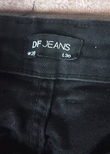 Siyah Elastik erkek  Jean - Görsel 3