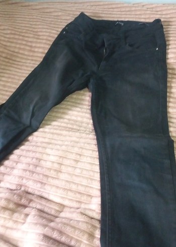 Siyah Elastik erkek  Jean - Görsel 5