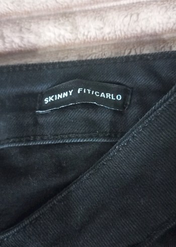 Siyah Elastik erkek  Jean - Görsel 2