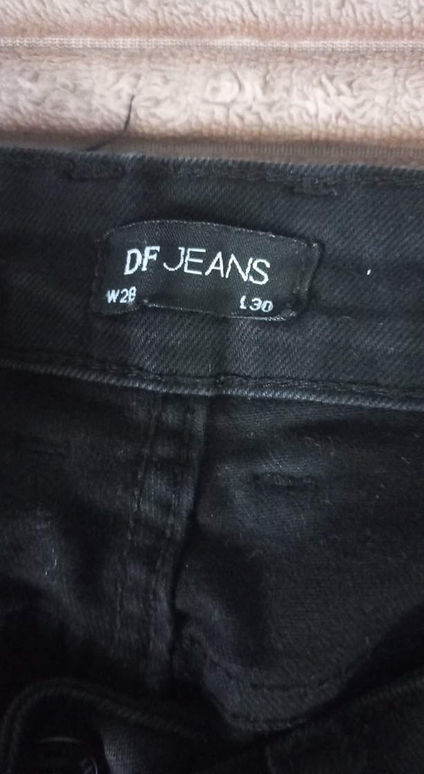 Siyah Elastik erkek  Jean - Görsel 3