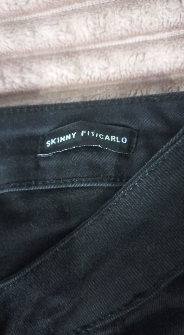 Siyah Elastik erkek  Jean - Görsel 2