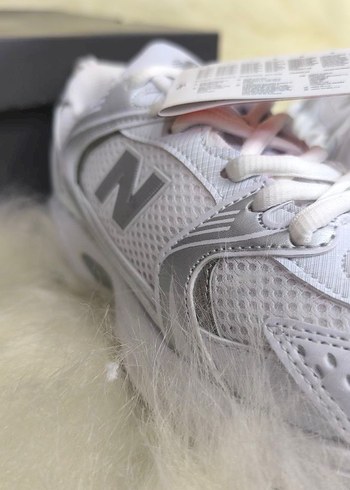 New Balance Beyaz Spor Platform Kadın Ayakkabı - Görsel 2