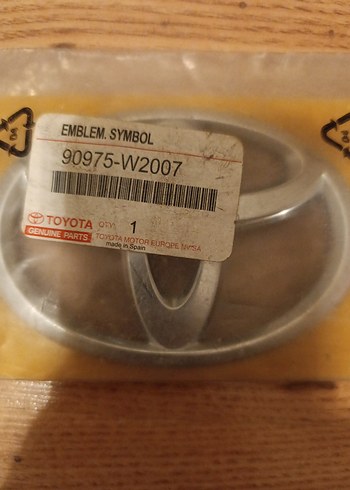 Toyota Corolla 2013 / 2019 Arka Amblem - Görsel 2