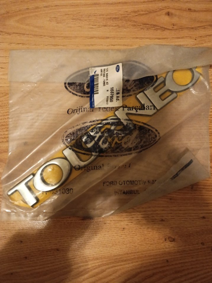 FORD TRANSİT TOURNEO BAGAJ KAPAK YAZI - Görsel 2