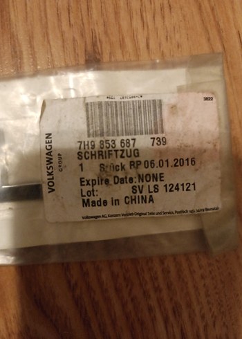 VOLKSWAGEN CARAVELLE YAZI 

7H9853687739


ORJİNAL VE SIFIR - Görsel 6