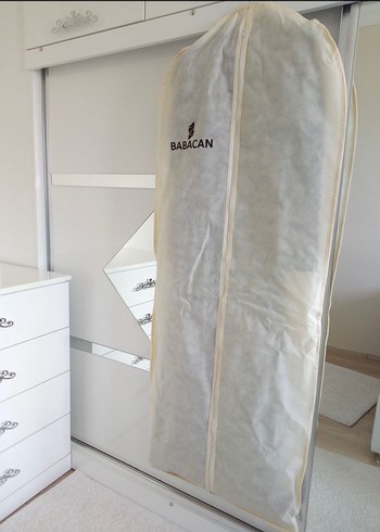 Uzun Kollu Lacivert Çiçek Desenli Abiye Elbise - Görsel 2