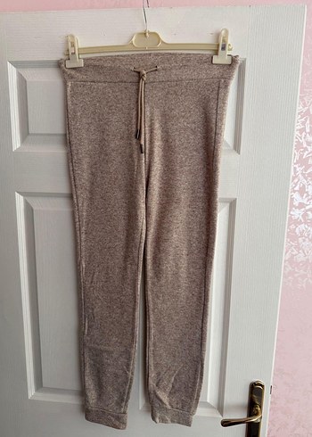 Bej Kadın Kumaş Pantolon Midi Boy - Görsel 3