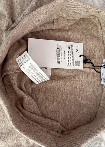 Bej Kadın Kumaş Pantolon Midi Boy - Görsel 5