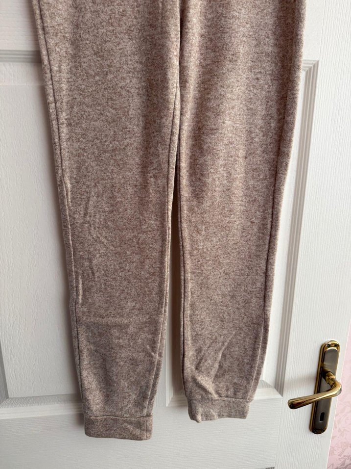 Bej Kadın Kumaş Pantolon Midi Boy - Görsel 2