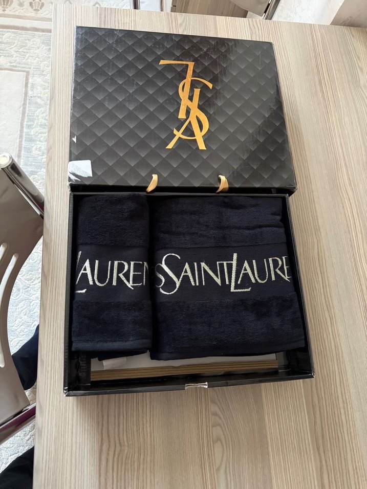 Siyah Bohem Desenli Havlu - Görsel 4