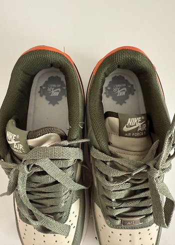 Nike Air Force 1 Gri Kadın Spor Ayakkabı - Görsel 7