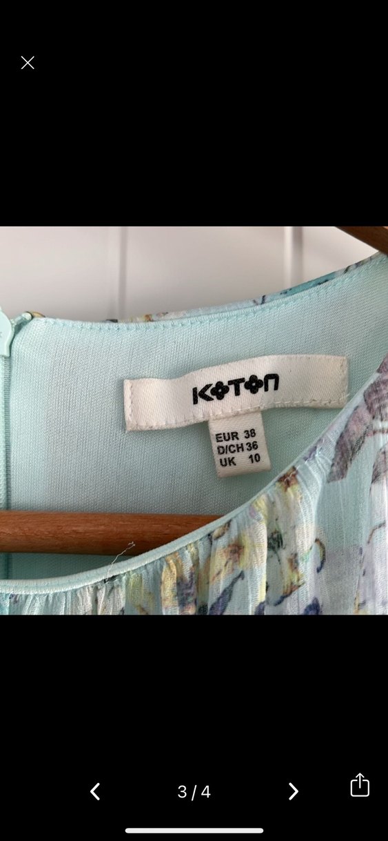 Bohem Tarz Turkuaz Uzun Askısız Elbise - Görsel 3