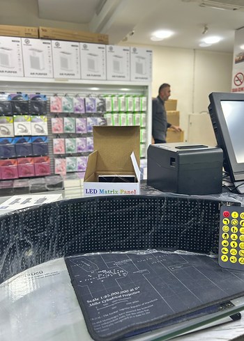 Renkli LED Matrix Panel 30cm - Görsel 2