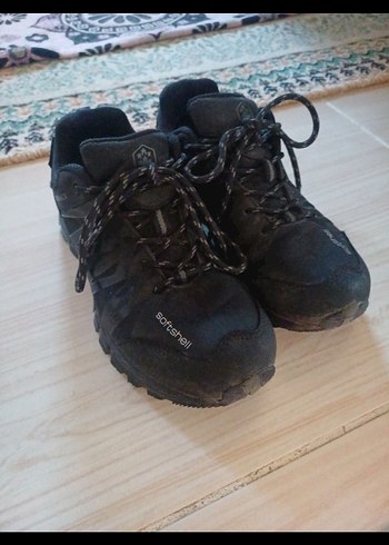 Siyah Biker Erkek Ayakkabı Bağcığı - Görsel 5