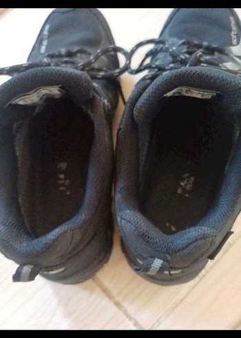 Siyah Biker Erkek Ayakkabı Bağcığı - Görsel 3