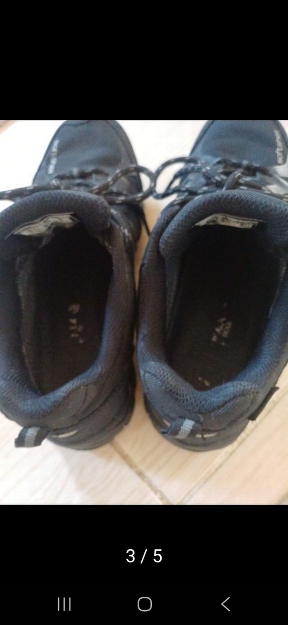 Siyah Biker Erkek Ayakkabı Bağcığı - Görsel 3