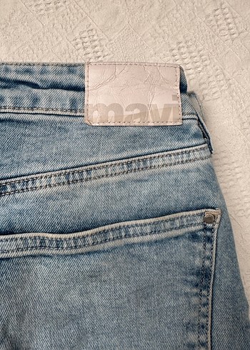 Pastel Mavi Kadın Denim Pantolon - Görsel 2