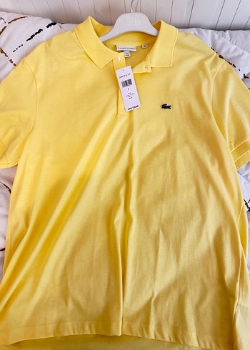 Sarı Lacoste Erkek Polo Tişört - Görsel 2