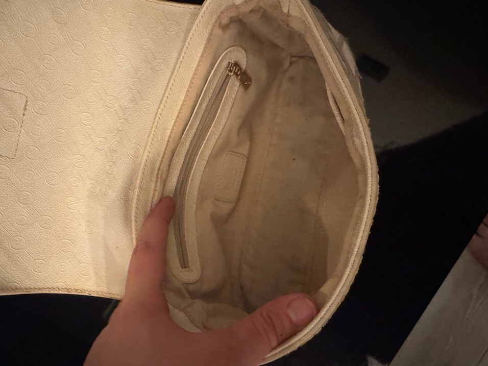 Vakko Bej Deri Tokalı Kadın Çanta - Görsel 5