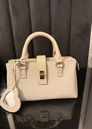 Vakko gri Deri Kadın Çanta - Görsel 2