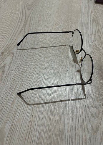 Koyu Gri Yuvarlak Kadın Gözlüğü - Görsel 2