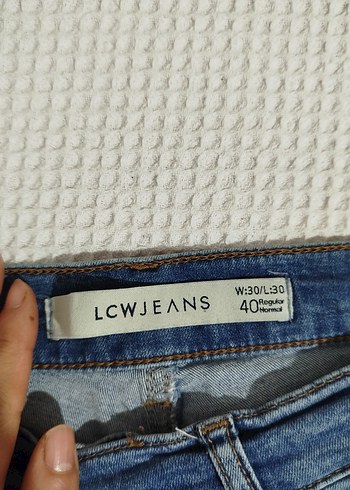 Mavi Kadın Normal Kesim Denim Pantolon - Görsel 4