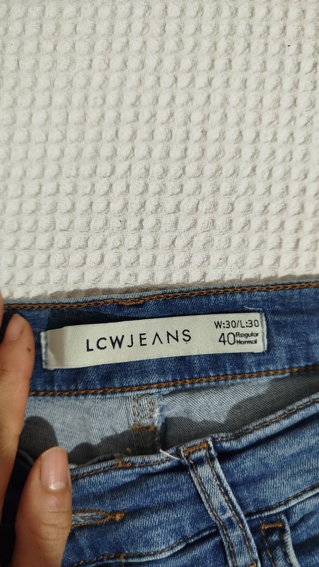 Mavi Kadın Normal Kesim Denim Pantolon - Görsel 4