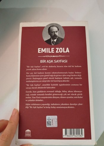 Emile Zola - Bir Aşk Sayfası - Görsel 2