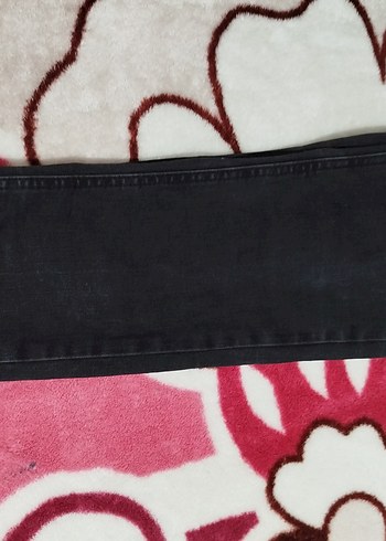 Düğmeli Siyah Regular Fit Kadın Jean - Görsel 4