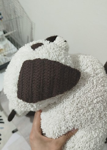 Beyaz ve Gri Peluş Köpek Oyuncakları - Görsel 6