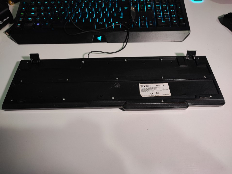 Siyah Kablolu Everest Klavye - Görsel 2