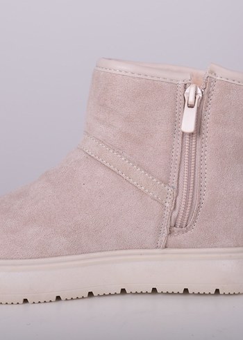 Bej Süet  çocuk Normal Topuk Bot - Görsel 2