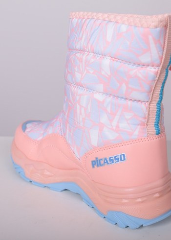 Kız Çocuk Pembe Renkli Bot - Görsel 3