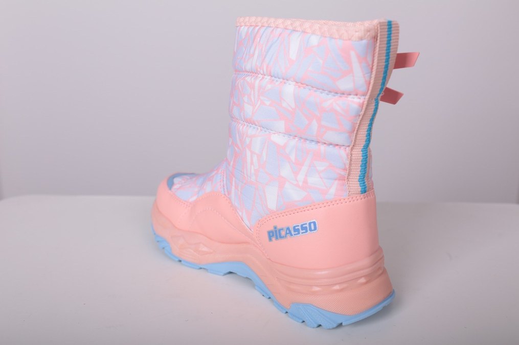 Kız Çocuk Pembe Renkli Bot - Görsel 3